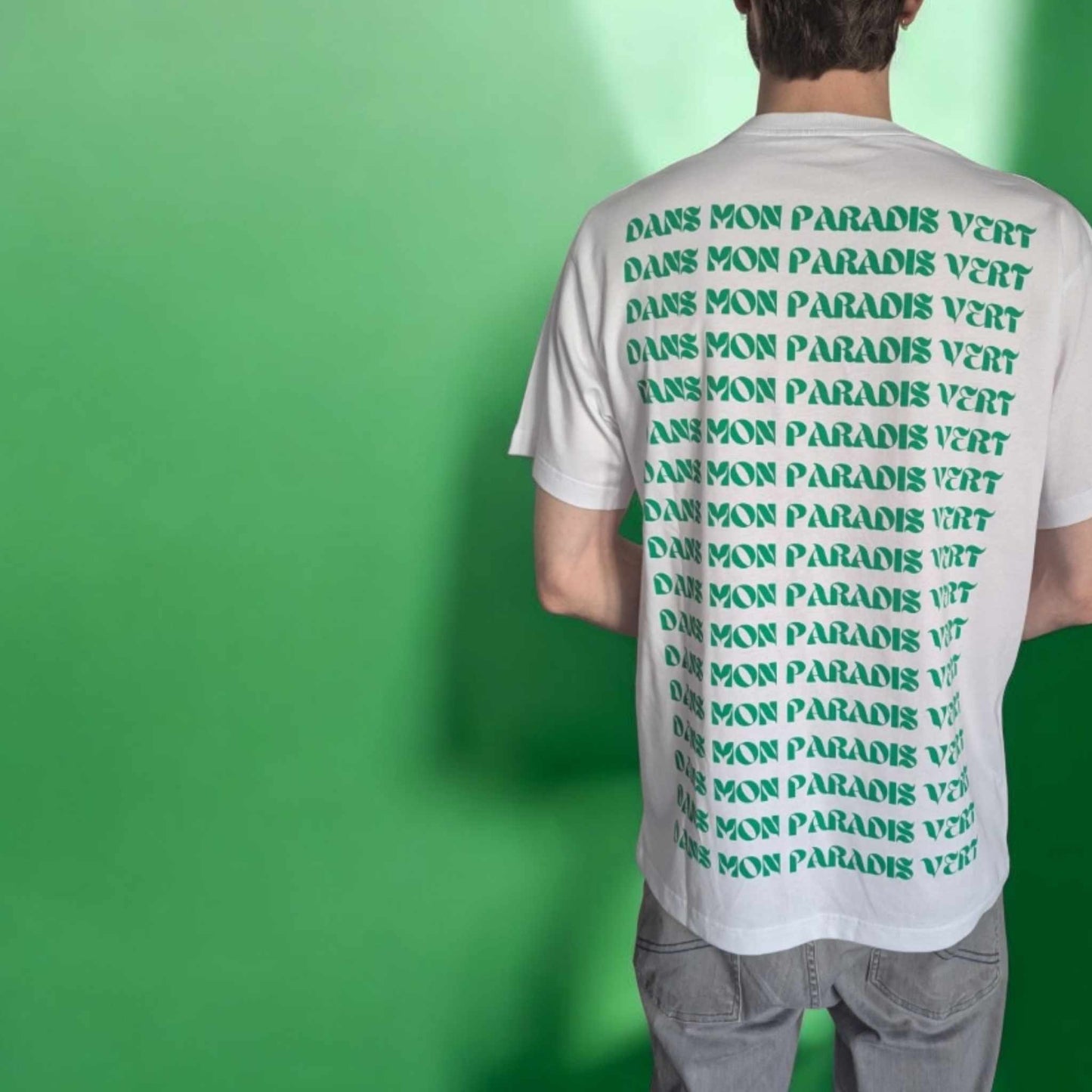 T-shirt unisexe Feelnchill en coton bio vert engagé pour l’écologie