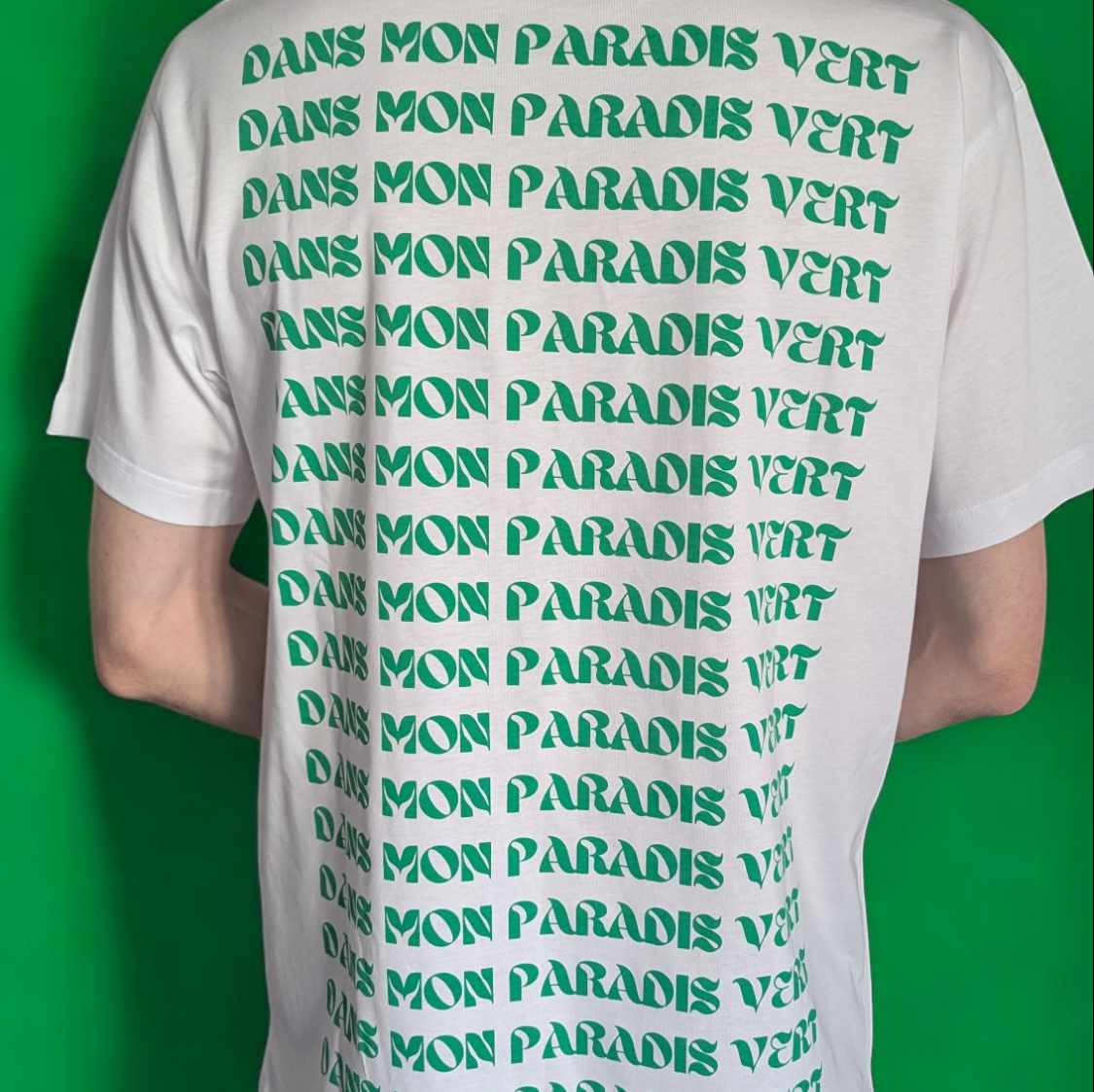 T-shirt unisexe Feelnchill en coton bio vert engagé pour l’écologie